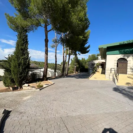Luxury Villa Con Piscina Y Tenis Privados Argés Exterior photo